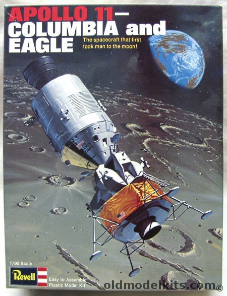 Revell 1/96 Apollo 11 Columbia and Eagle LEM / CM / SM, H1862 plastic model kit